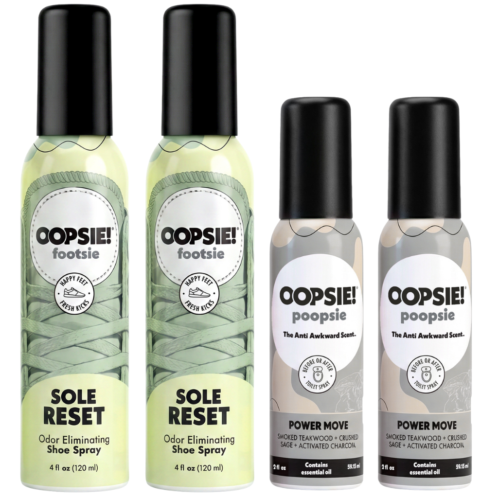 Shoe & Toilet Spray Bundle I Head-to-Toe Bro | Oopsie!