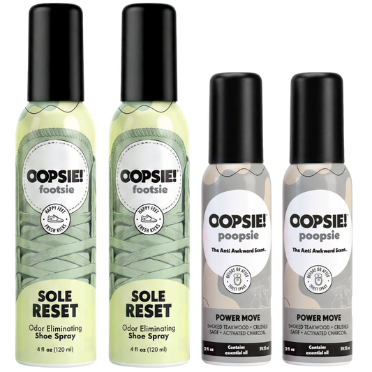 Shoe & Toilet Spray Bundle I Head-to-Toe Bro | Oopsie!