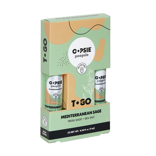 Toilet Spray I Mediterranean Sage I To Go I Oopsie Poopsie