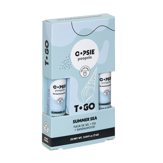 Toilet Spray I Summer Sea I To Go I Oopsie Poopsie