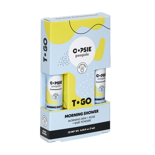 Toilet Spray I Morning Shower I To Go I Oopsie Poopsie