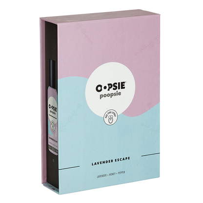 Toilet Spray I Lavender Escape I Giftable 2 Pack Single Scent I 2oz by Oopsie Poopsie - Oopsie Poopsie