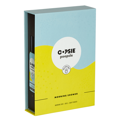 Toilet Spray I Morning Shower I Giftable 2 Pack Single Scent I 2oz by Oopsie Poopsie - Oopsie Poopsie