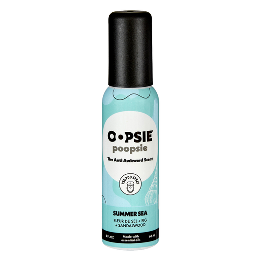 Toilet Spray I Summer Sea I Single Bottle I 2oz by Oopsie Poopsie - Oopsie Poopsie